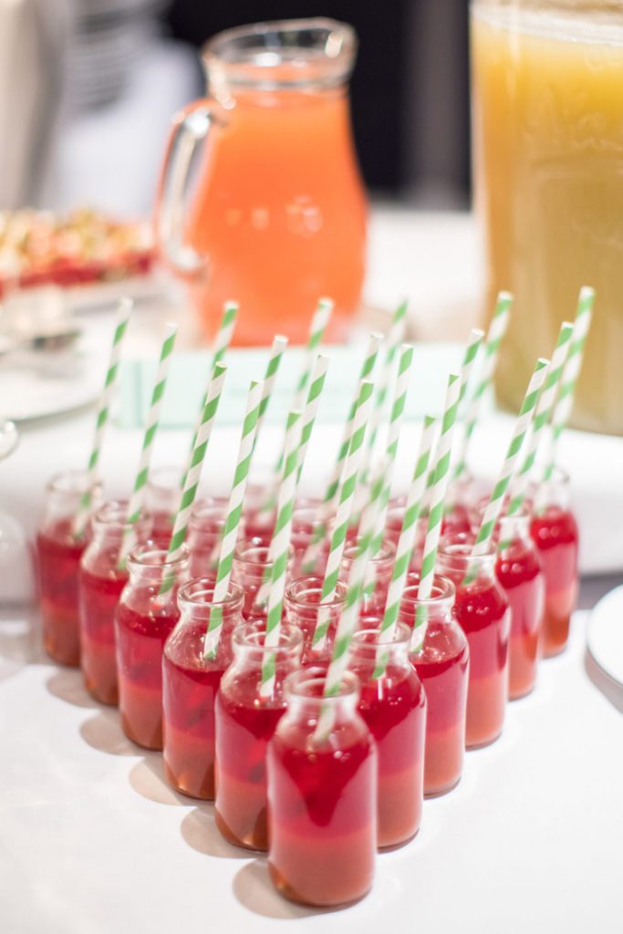 Fruit juice at tech summit