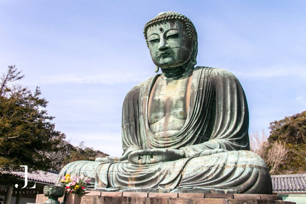 Buddha monument in Japan