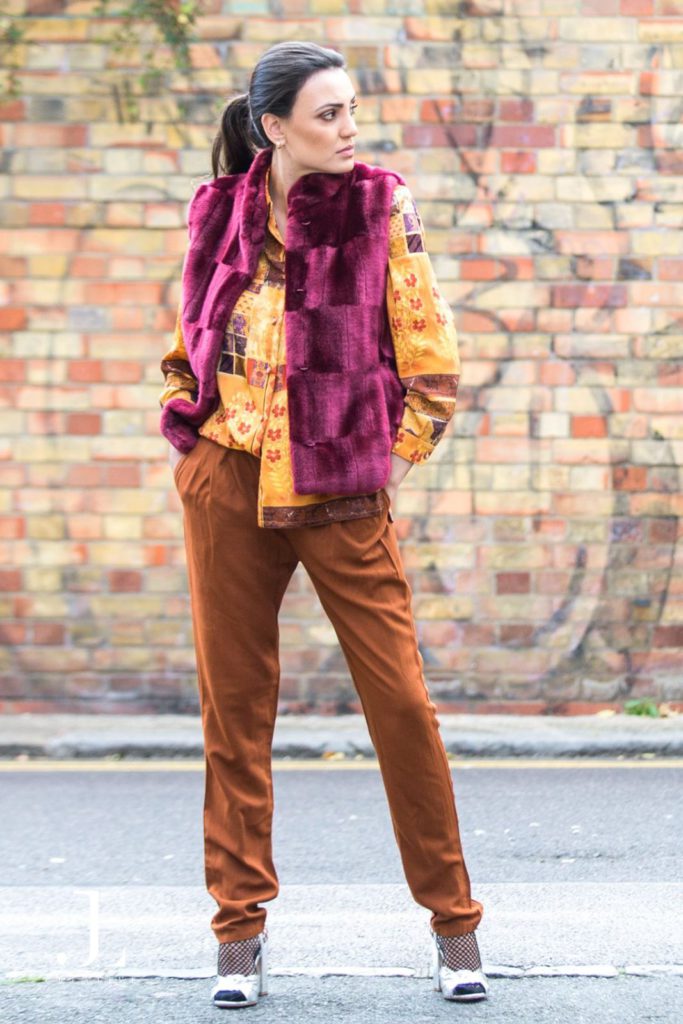 Sustainable fashion photography London