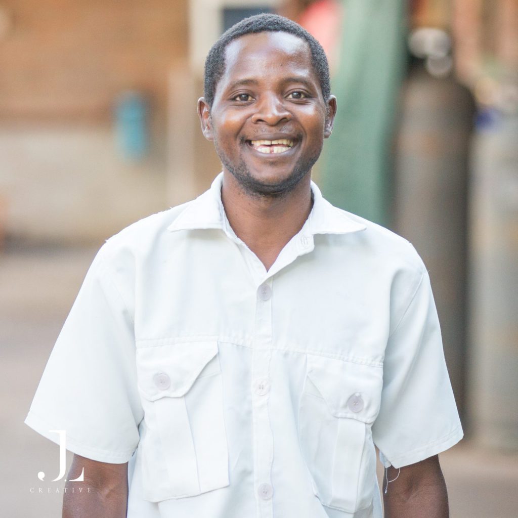Safari lodge staff portrait in Malawi