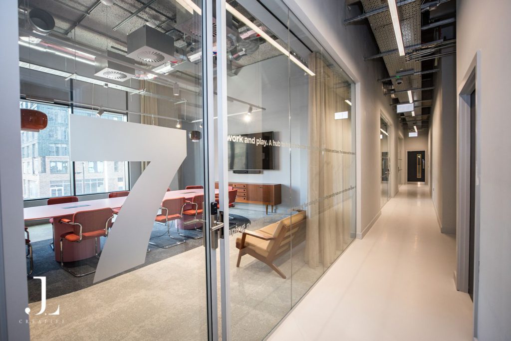 hospitality interior photography UK co-working hotel space