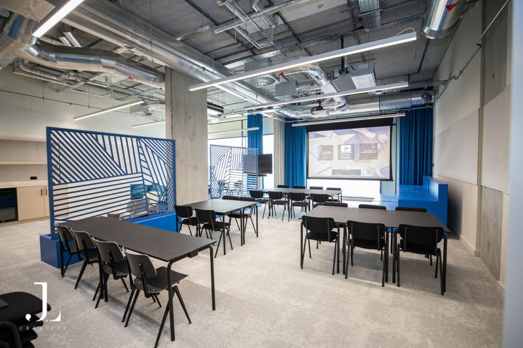 hospitality interior photography UK co-working hotel space