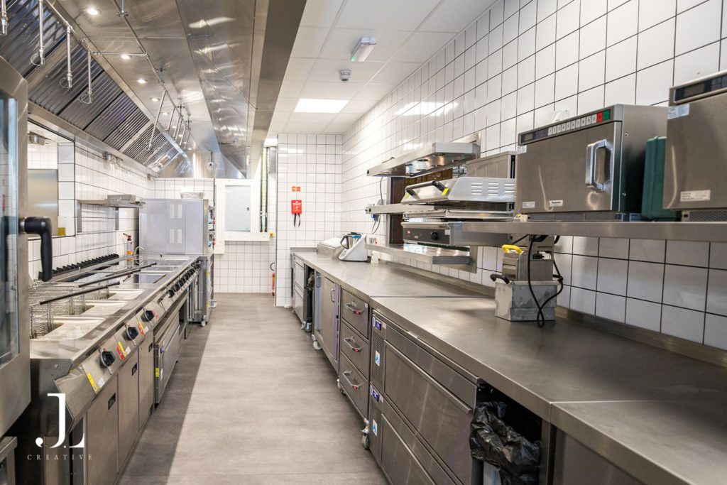 before and after commercial fit-out photography Glasgow