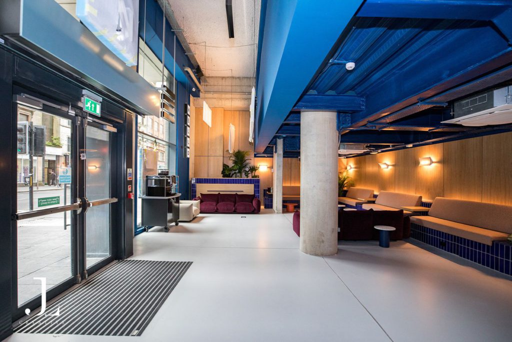 before and after commercial fit-out photography Glasgow