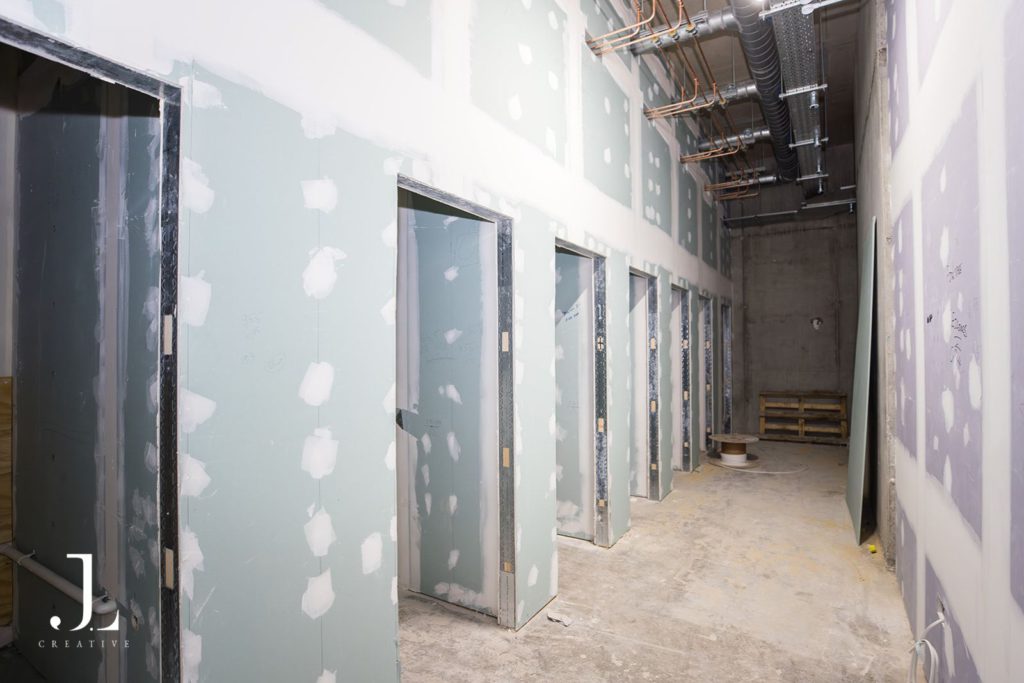 before and after commercial fit-out photography Glasgow