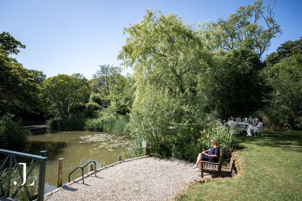 Summer countryside scenery at Knepp Estate in West Sussex during Belmond event