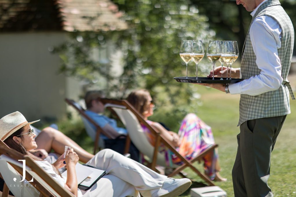 Shaded Outdoor Wellness Talk