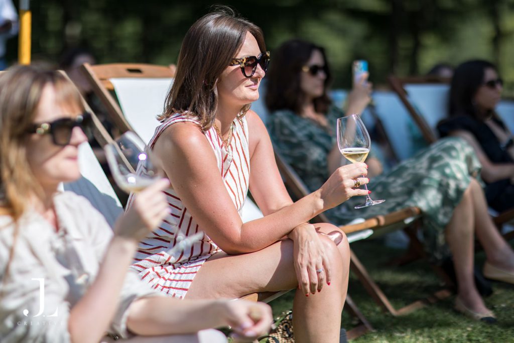 Guests listening to keynote speakers during Belmond Secret Retreat event