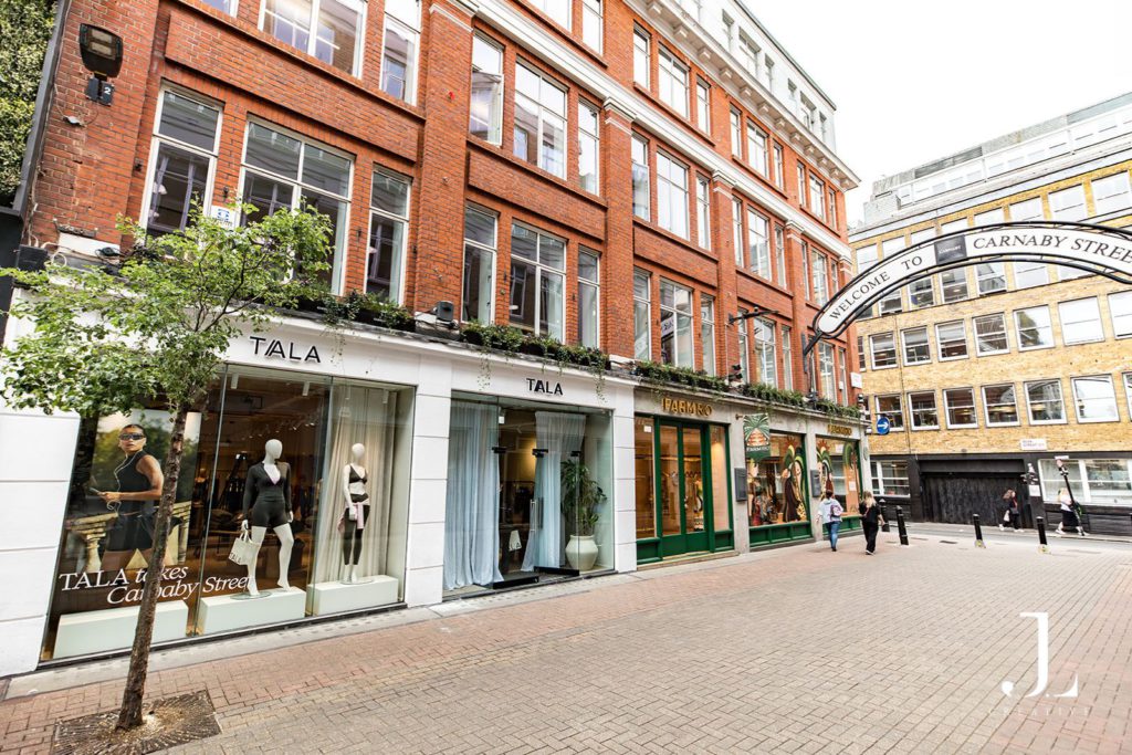 London retail photography