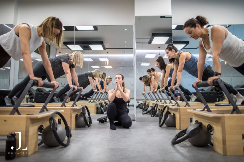 Pilates studio photographer Surrey