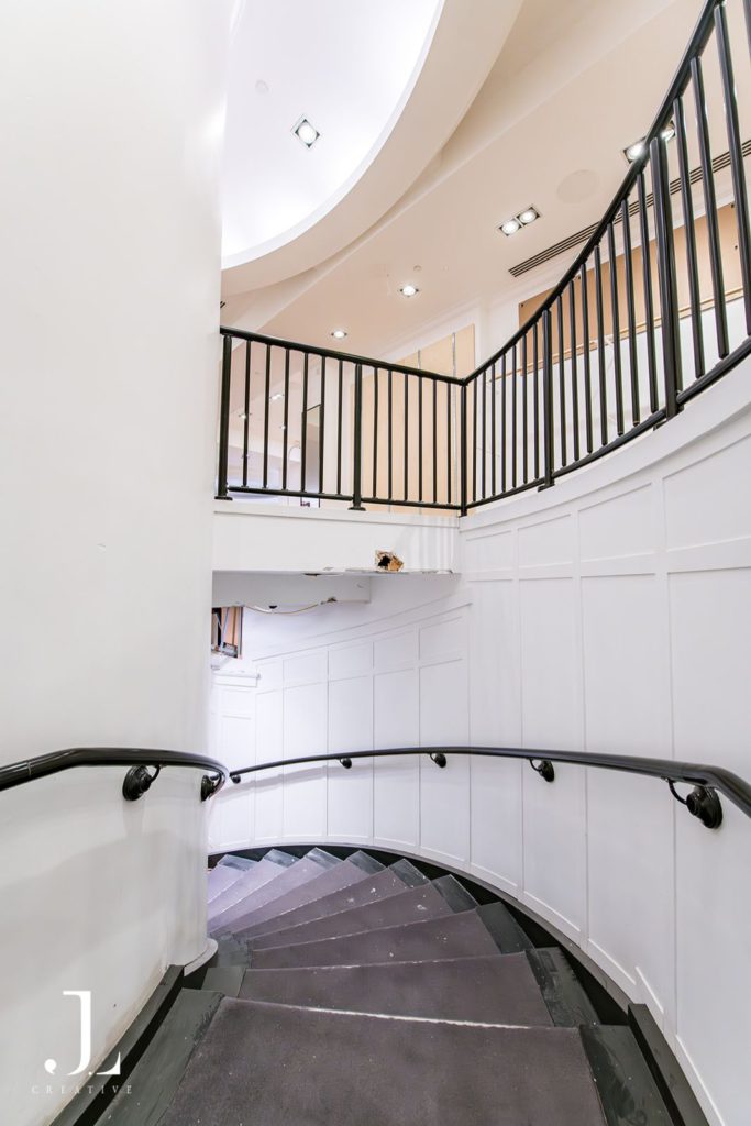 retail fit-out photography London