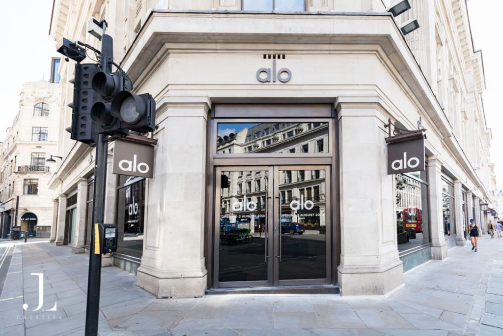 Alo Regent Street store photography