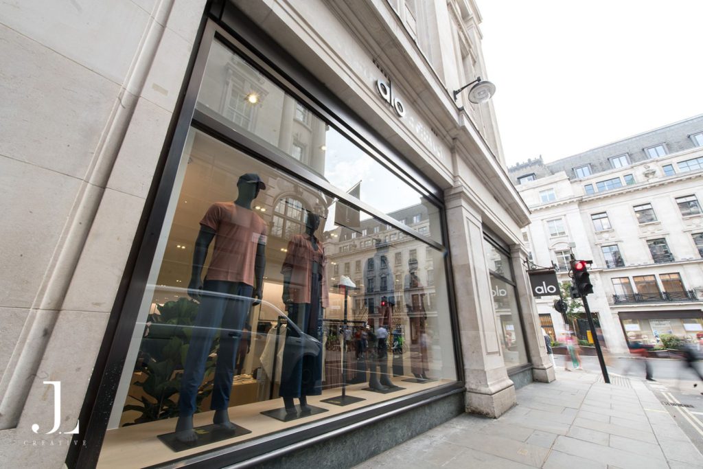 Alo Regent Street store photography