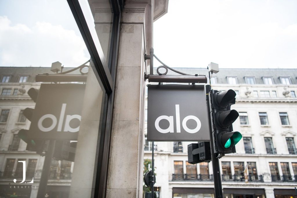 Alo Regent Street store photography