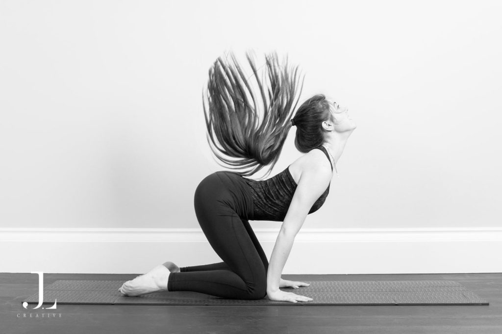 Fitness studio photography