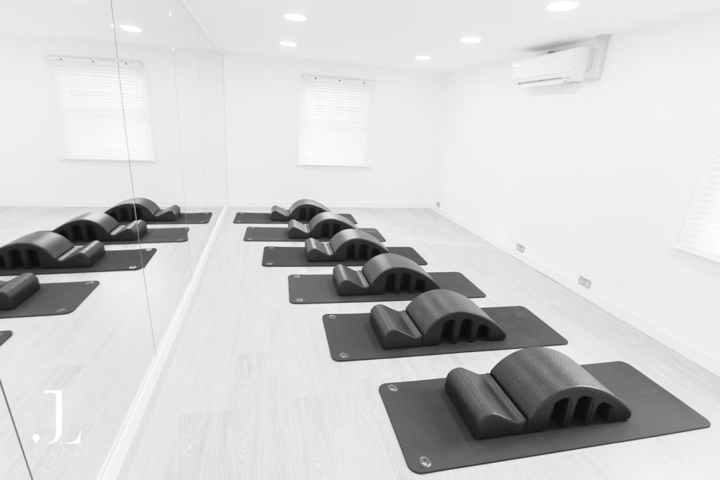 Fitness studio photography