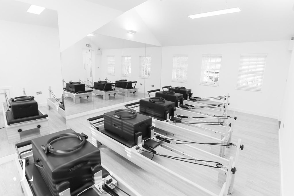 Fitness studio photography