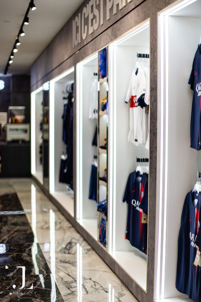 PSG London store photography