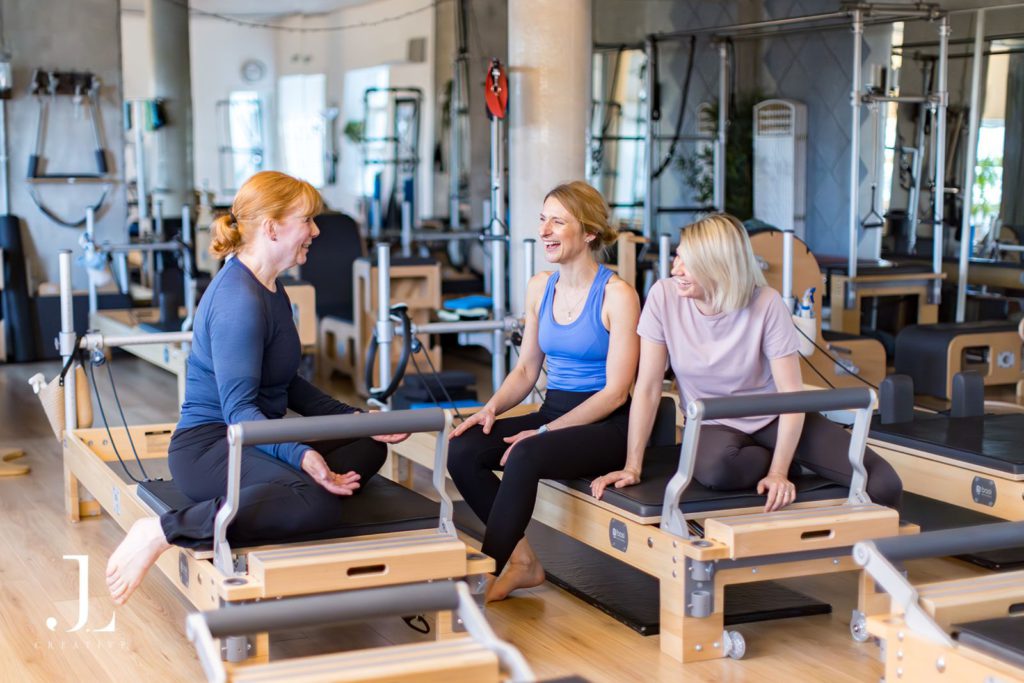 Pilates branding photography Wimbledon