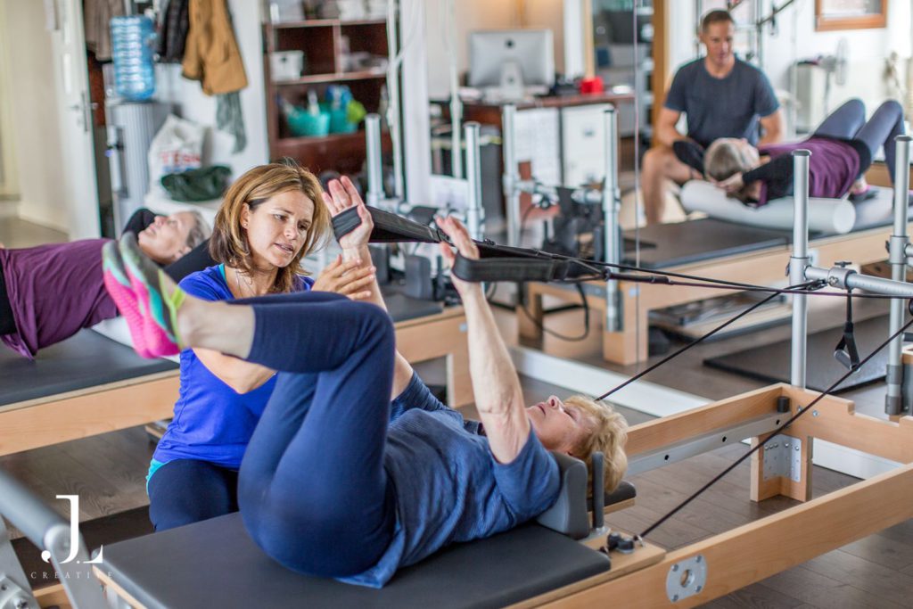 Pilates branding photography Wimbledon
