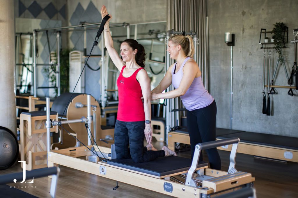 Pilates branding photography Wimbledon