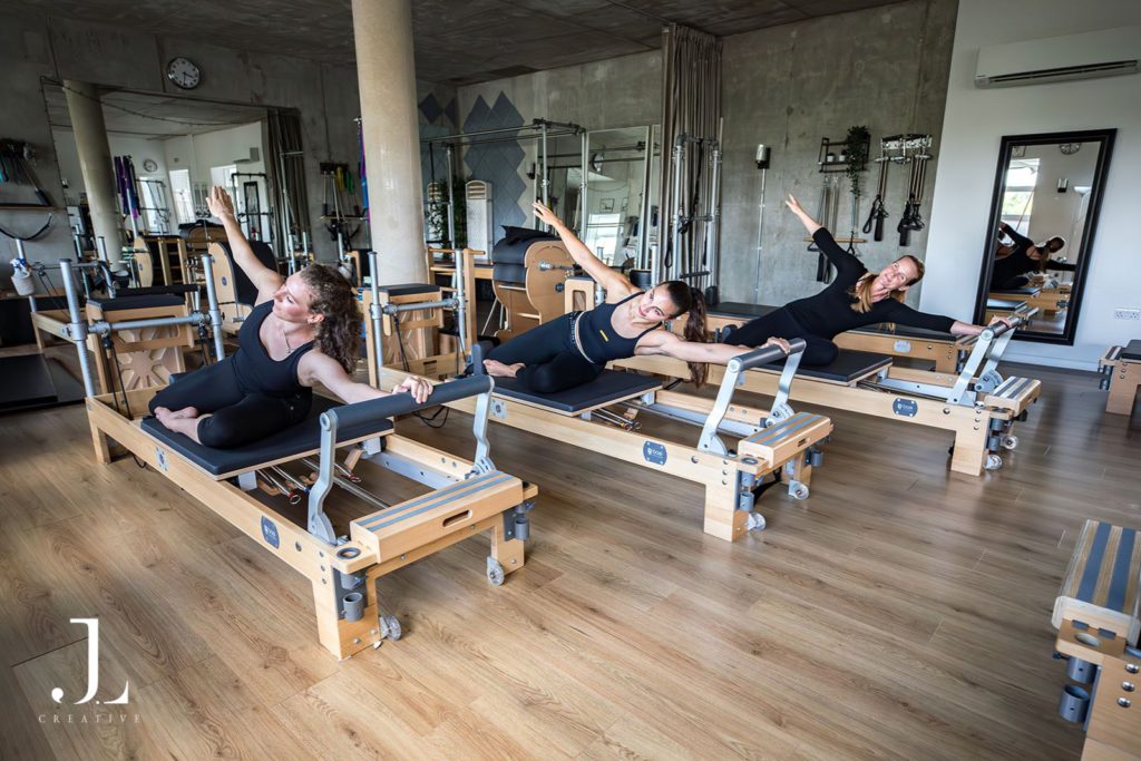 Pilates branding photography Wimbledon