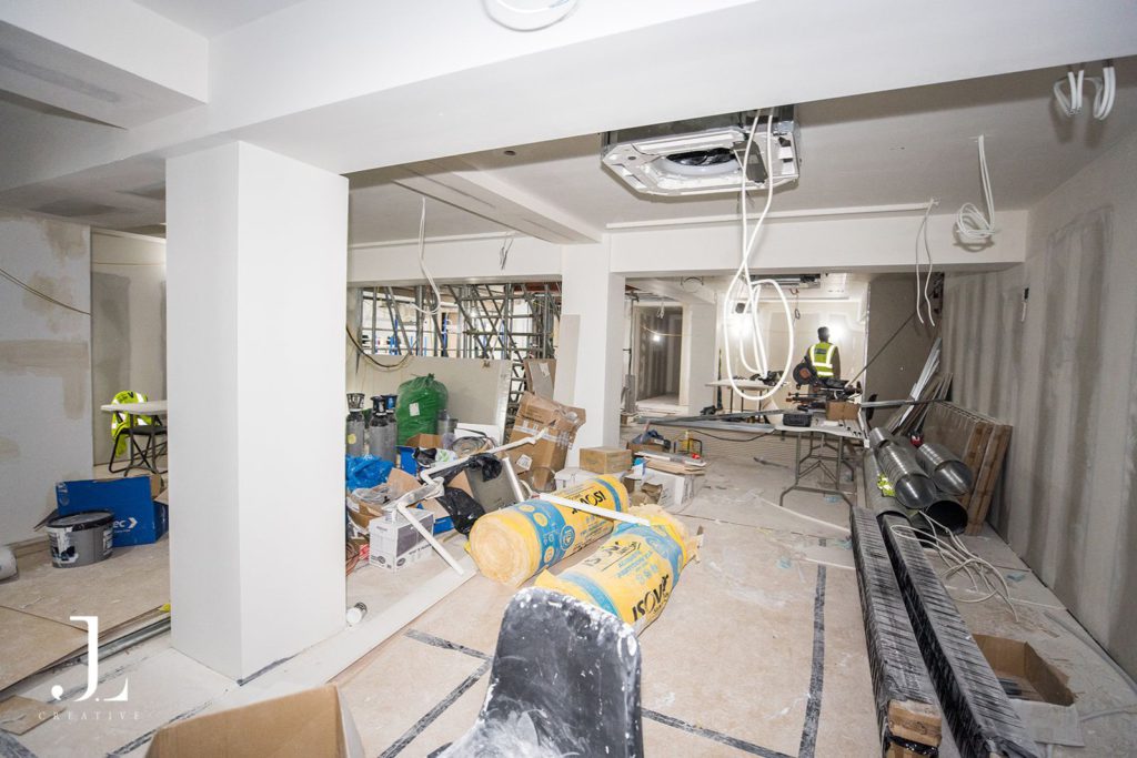 retail fit-out photography London