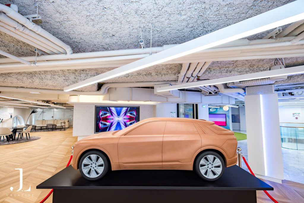 High-end showroom photography