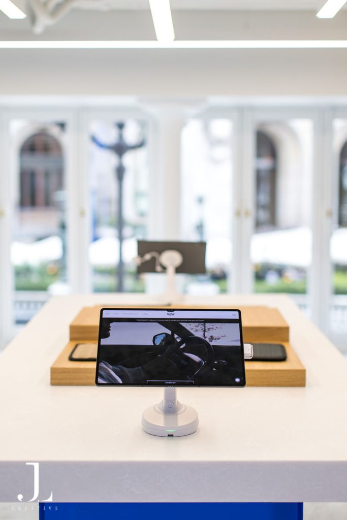 High-end showroom photography