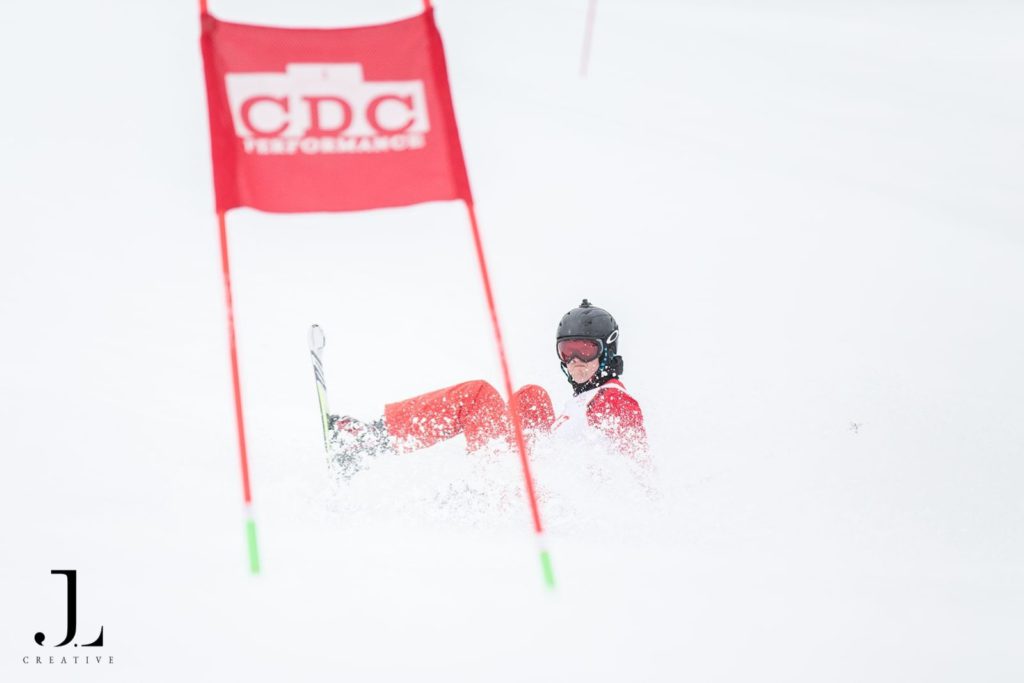 Corporate ski trip photography