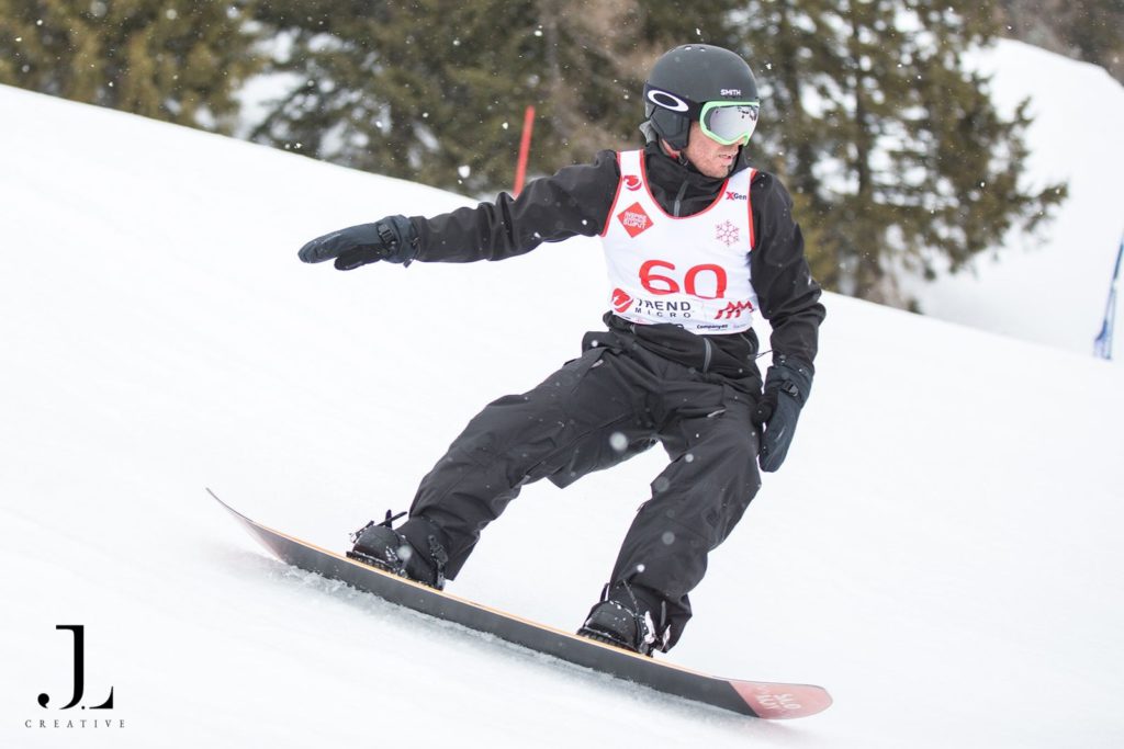Corporate ski trip photography