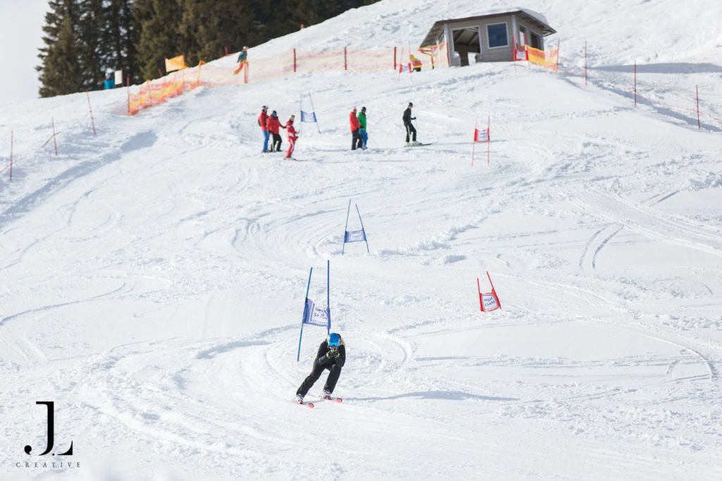 team building ski trip photography