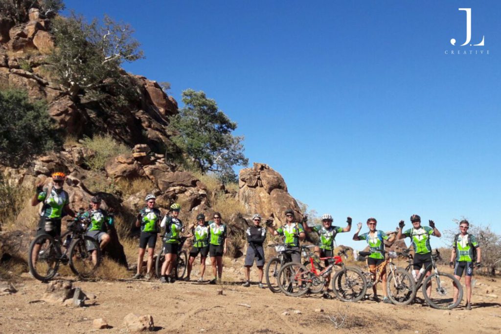 mountain biking Africa wildlife