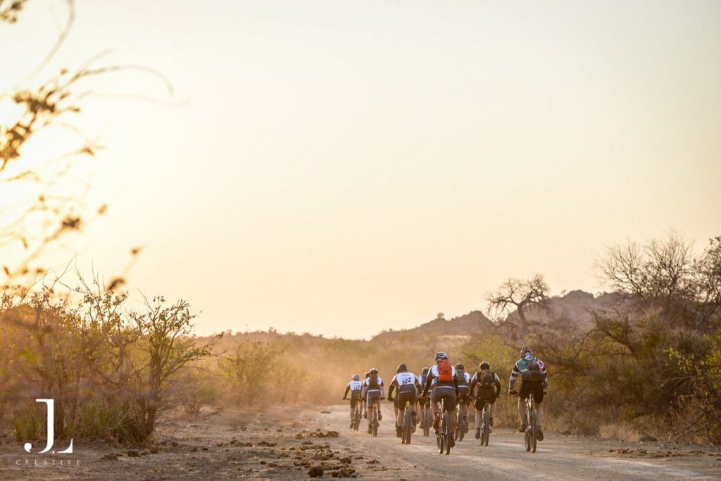 mountain biking Africa wildlife