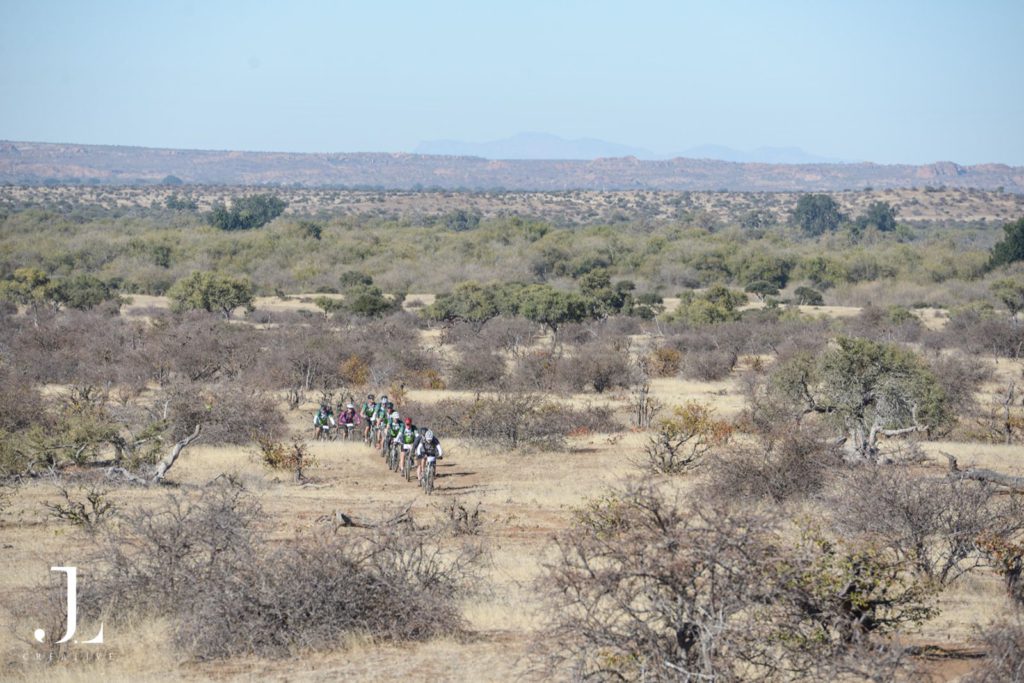 mountain biking Africa wildlife