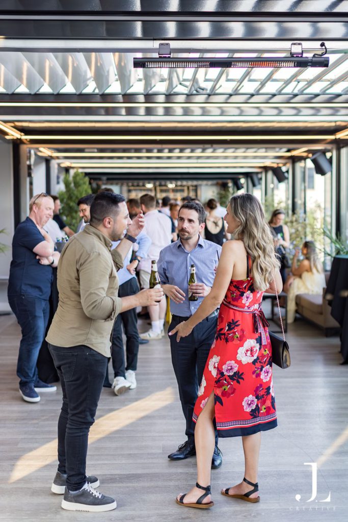 London rooftop event photographer