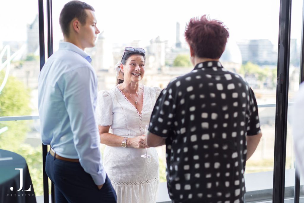 Rooftop event photography London