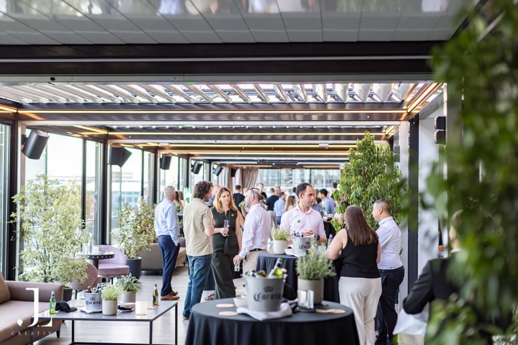 rooftop event photographer london